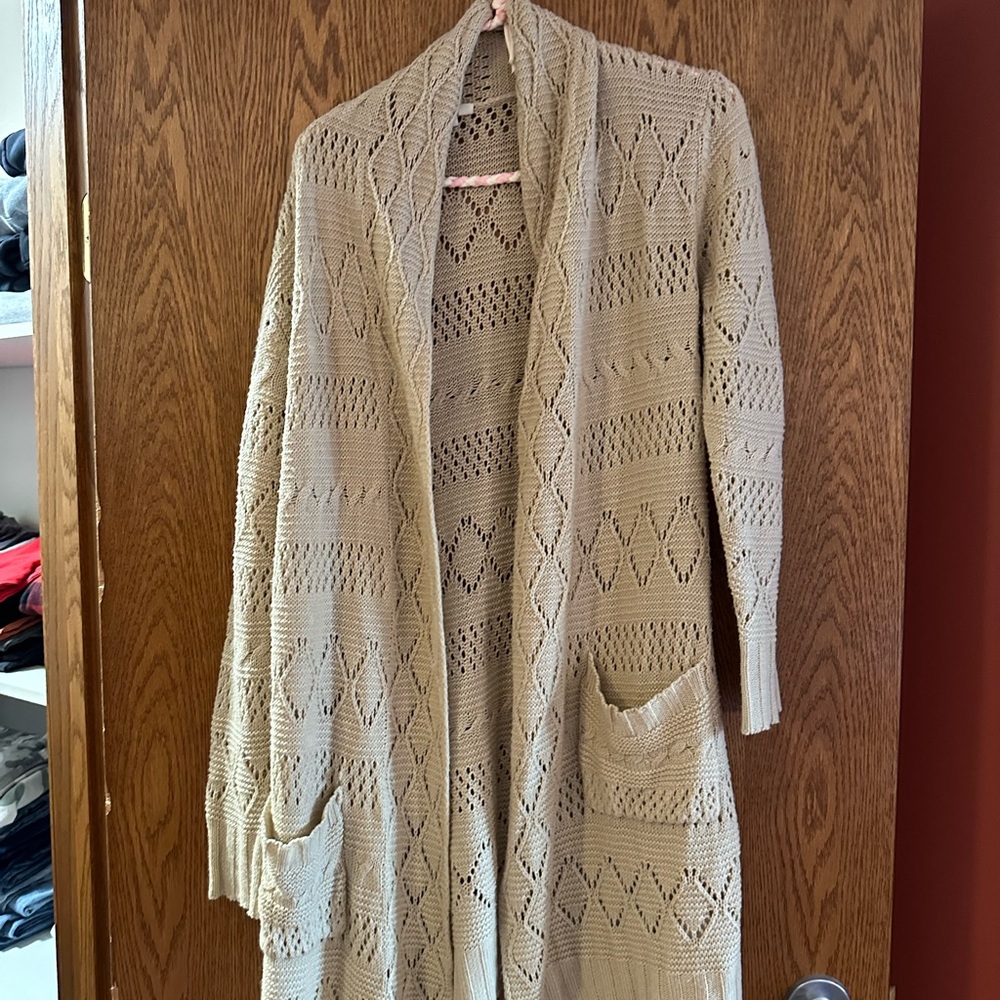 I Joah crochet cardigan